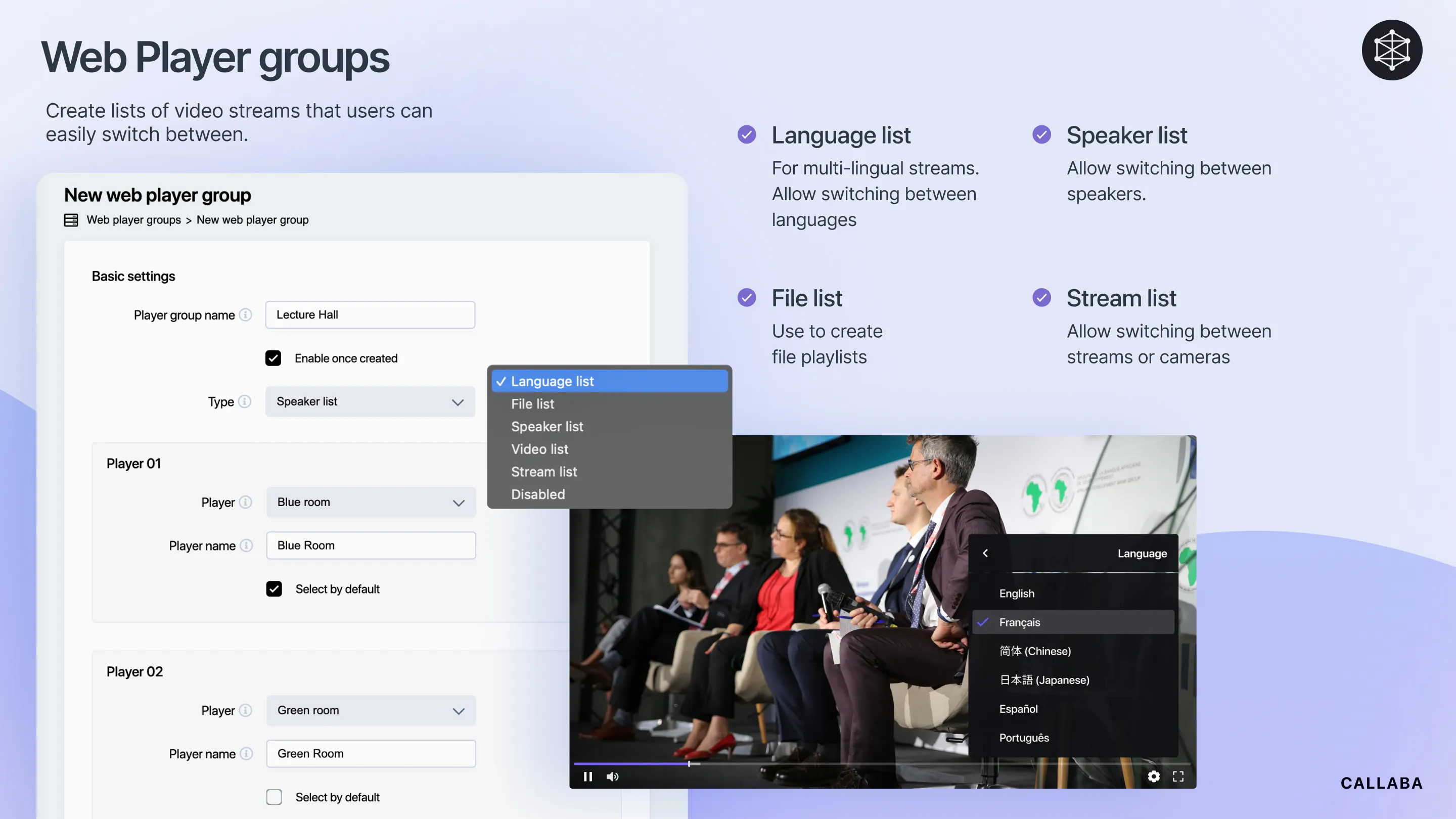 Callaba Cloud Live Streaming gallery image