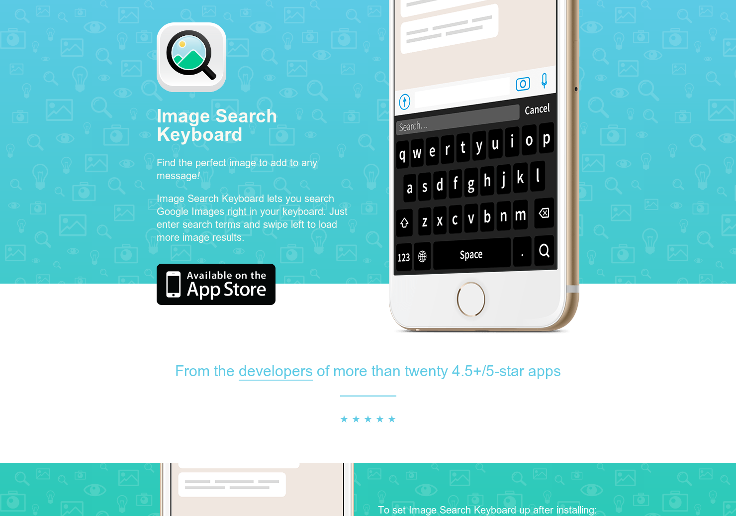 Image Search Keyboard gallery image