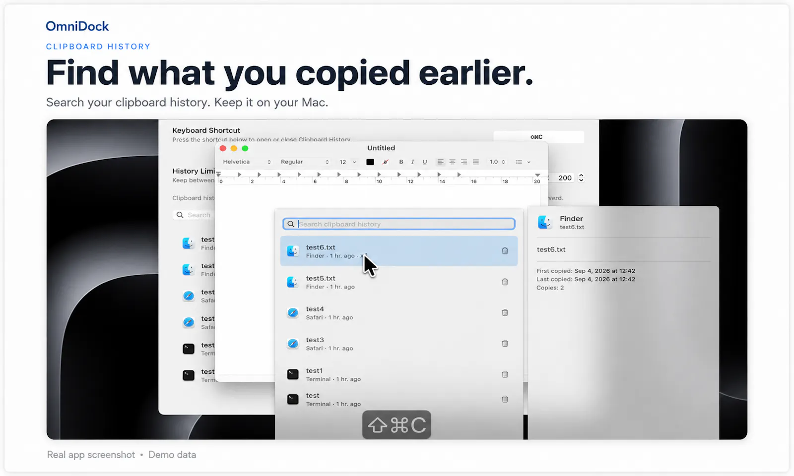 OmniDock screenshot 3