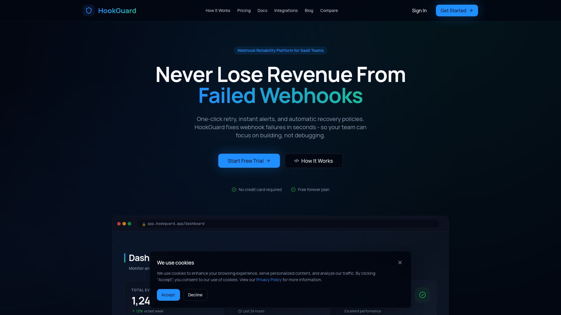 HookGuard-Webhook Reliability Layer(Beta gallery image