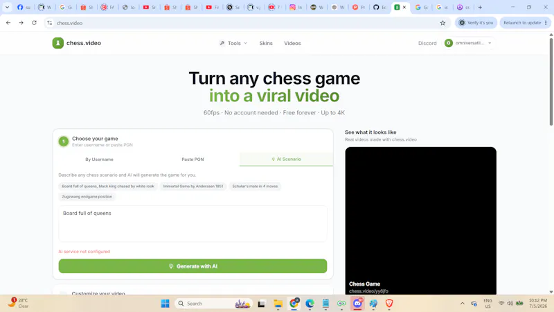 chess.video screenshot 2