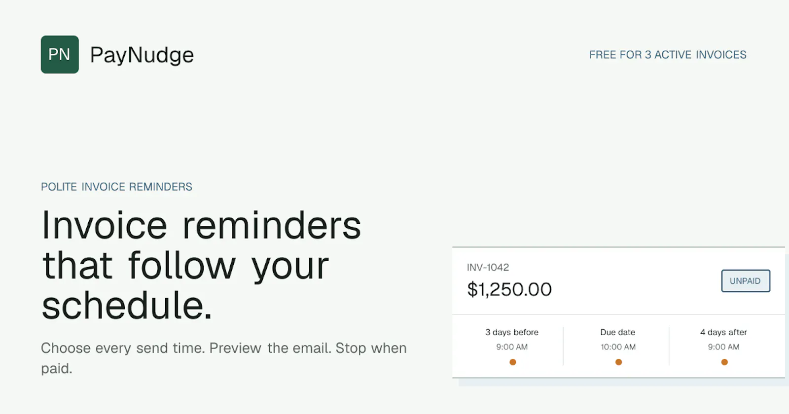 PayNudge screenshot 1