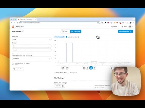 startuptile Chartbrew v3-Create connected client reports effortlessly