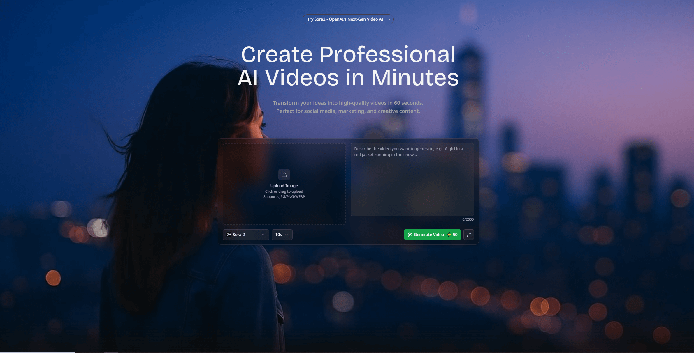 vidflux - Main screenshot showing features and interface