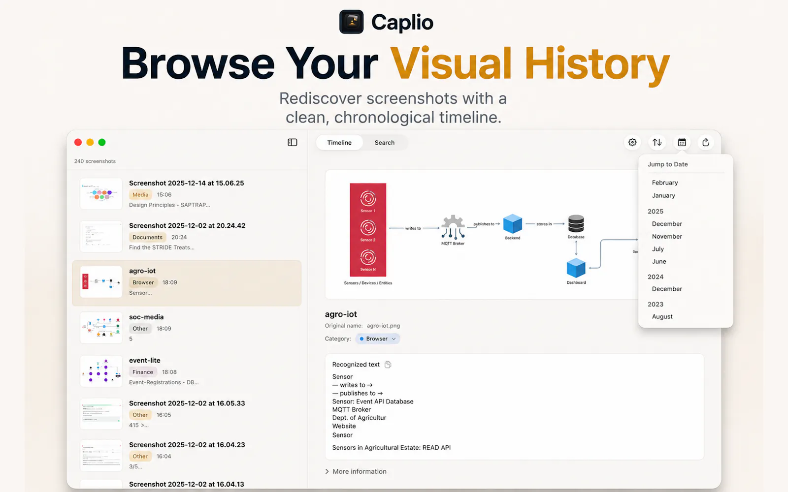 Caplio screenshot 4