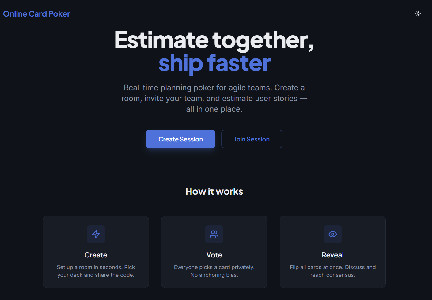 Online Card Poker — Real gallery image