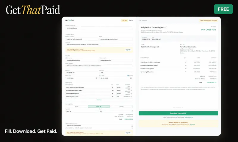 GetThatPaid screenshot 1