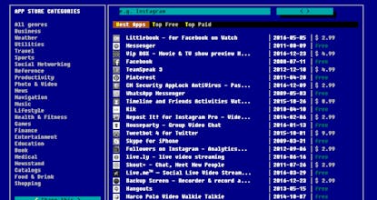 Retro App Store gallery image