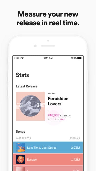 Spotify for Artists media 3