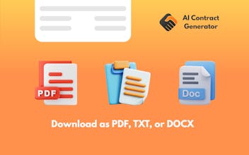 AI Contract Generator gallery image
