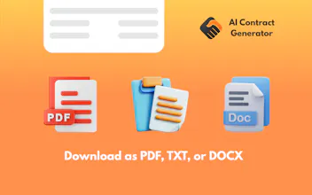 AI Contract Generator gallery image