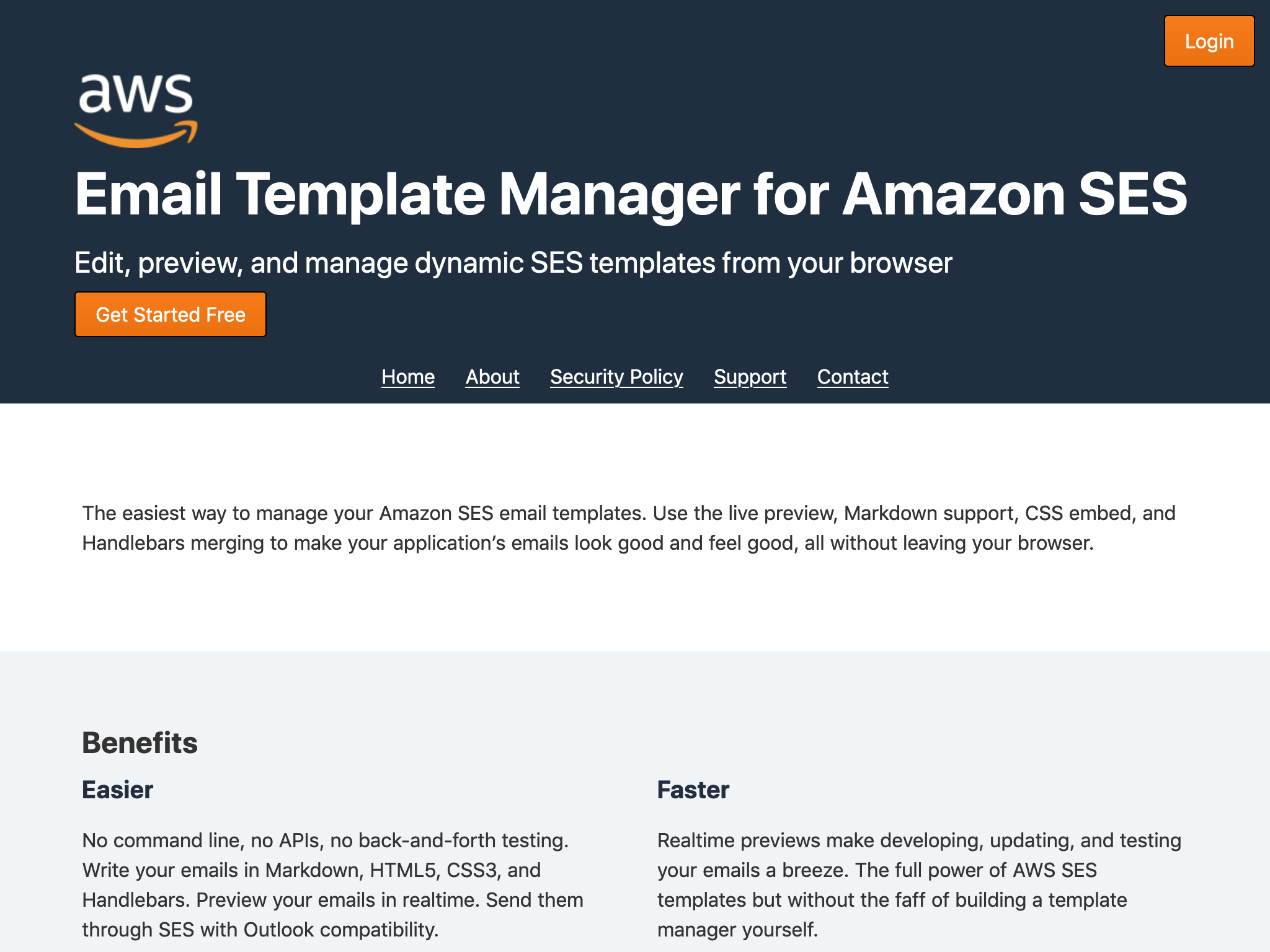 Email Template Manager for Amazon SES gallery image