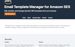 Email Template Manager for Amazon SES media 3