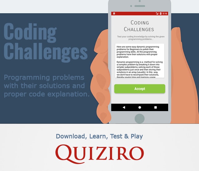 Quiziro ~ Best Programming App gallery image