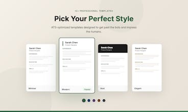 ResumeFlow – Talk, don't fill forms gallery image
