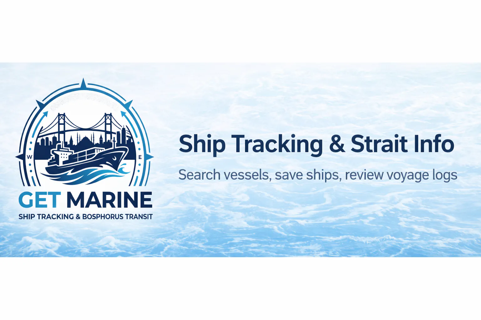 GetMarine - Ship Tracking 项目横幅