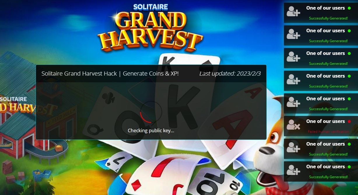 Solitaire Grand Harvest Coins Hack 2023 media 2