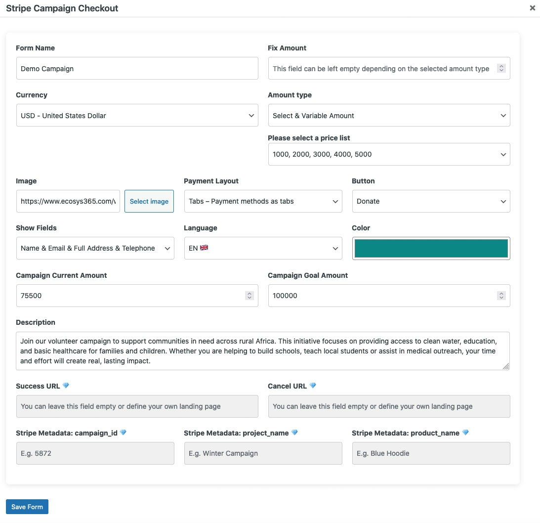 Easy Stripe Payments & Donations gallery image
