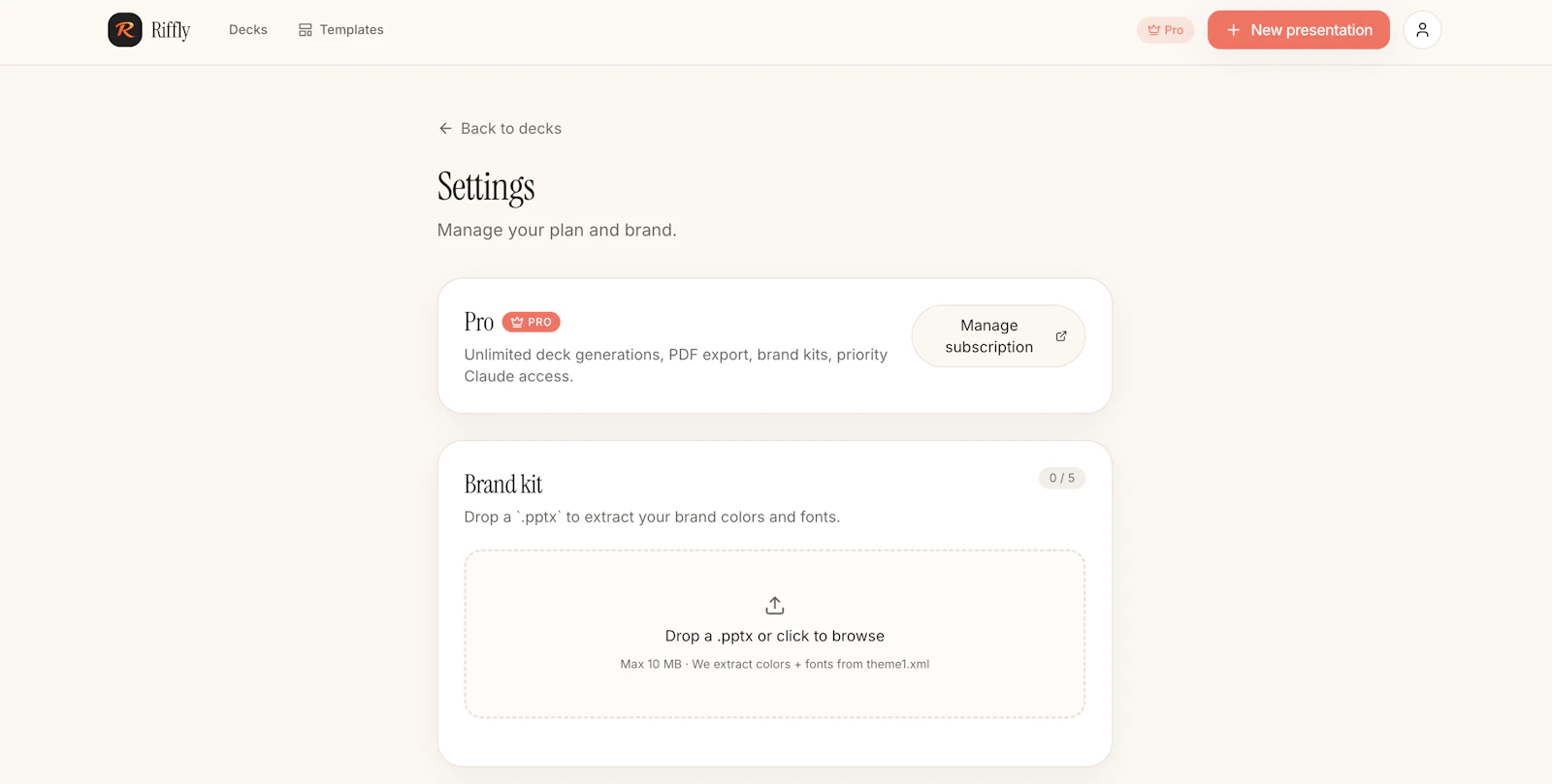 Riffly screenshot 6