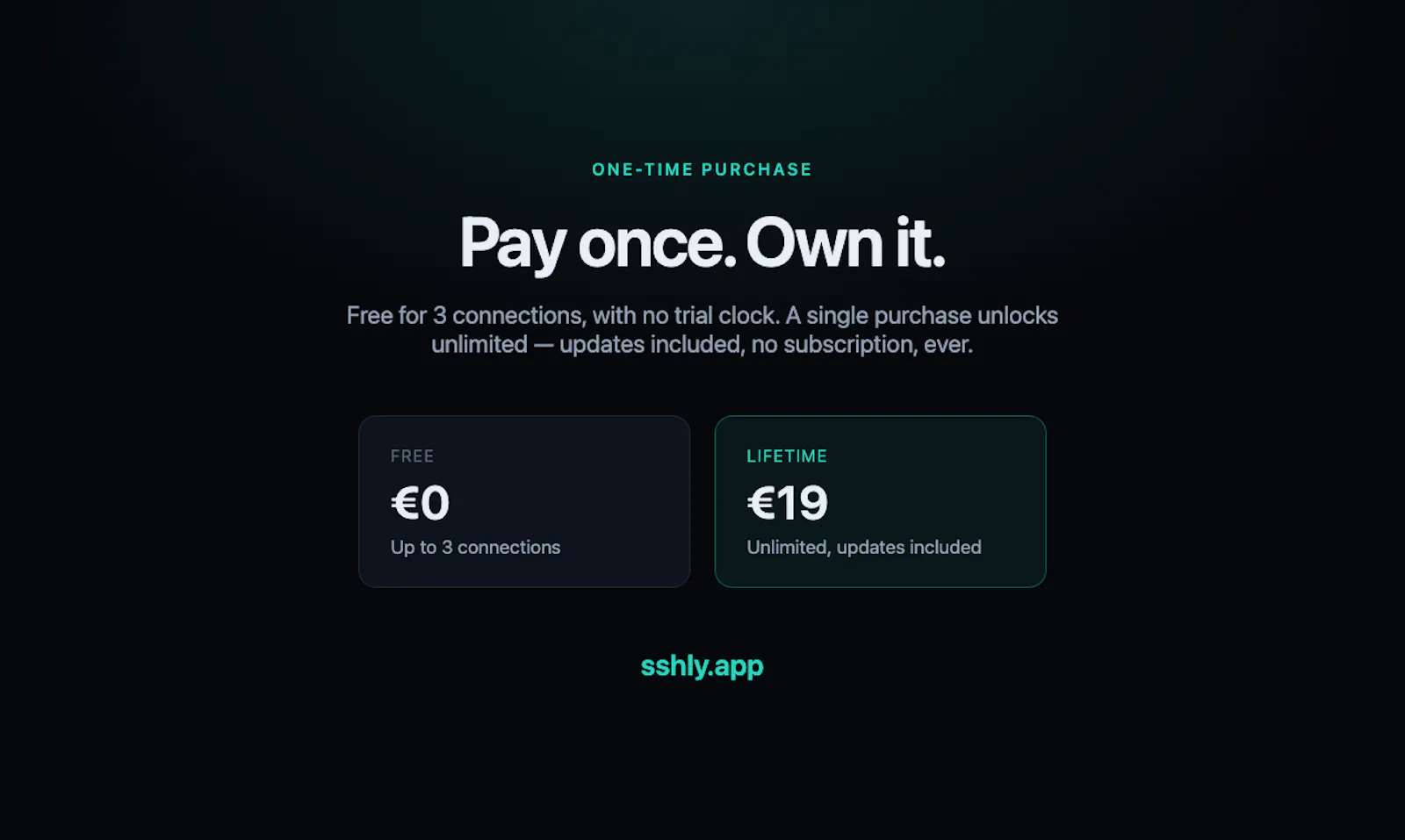 Sshly — SSH, made friendly. screenshot 4