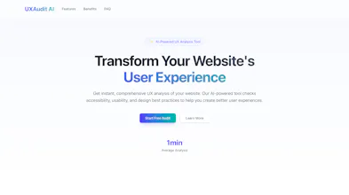 UxAudit AI gallery image