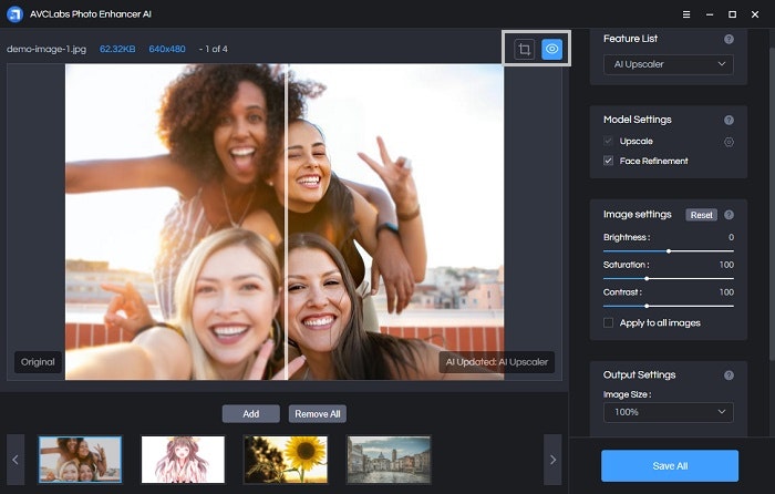 AVCLabs Photo Enhancer AI gallery image