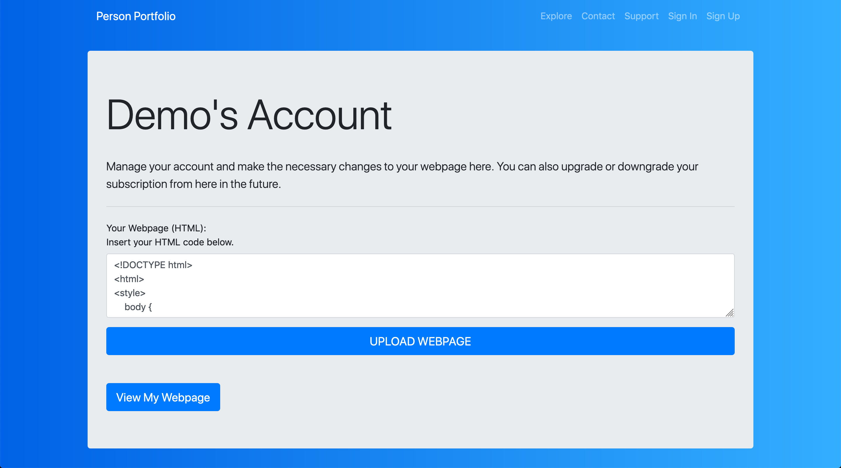 Person Portfolio gallery image