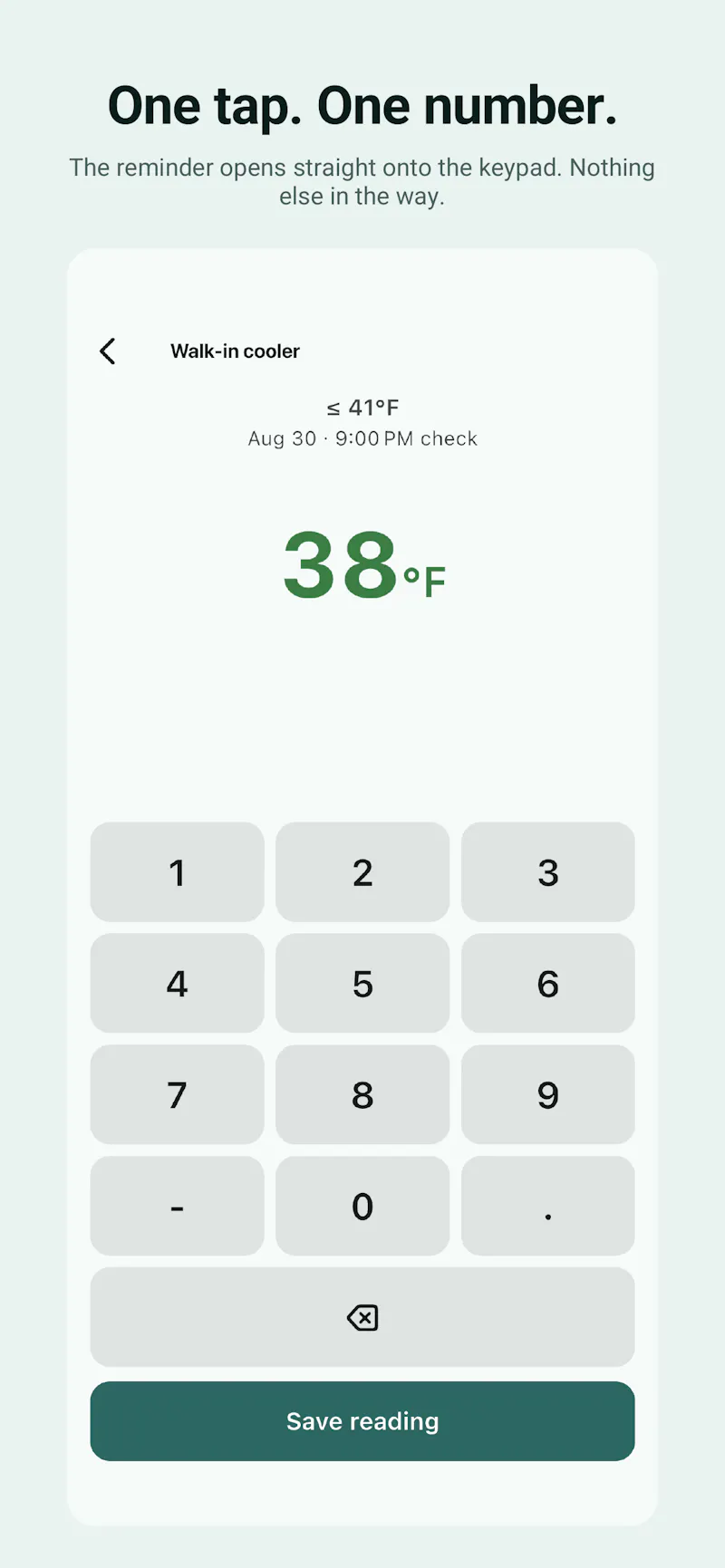 ChillCheck: Temperature Log screenshot 2