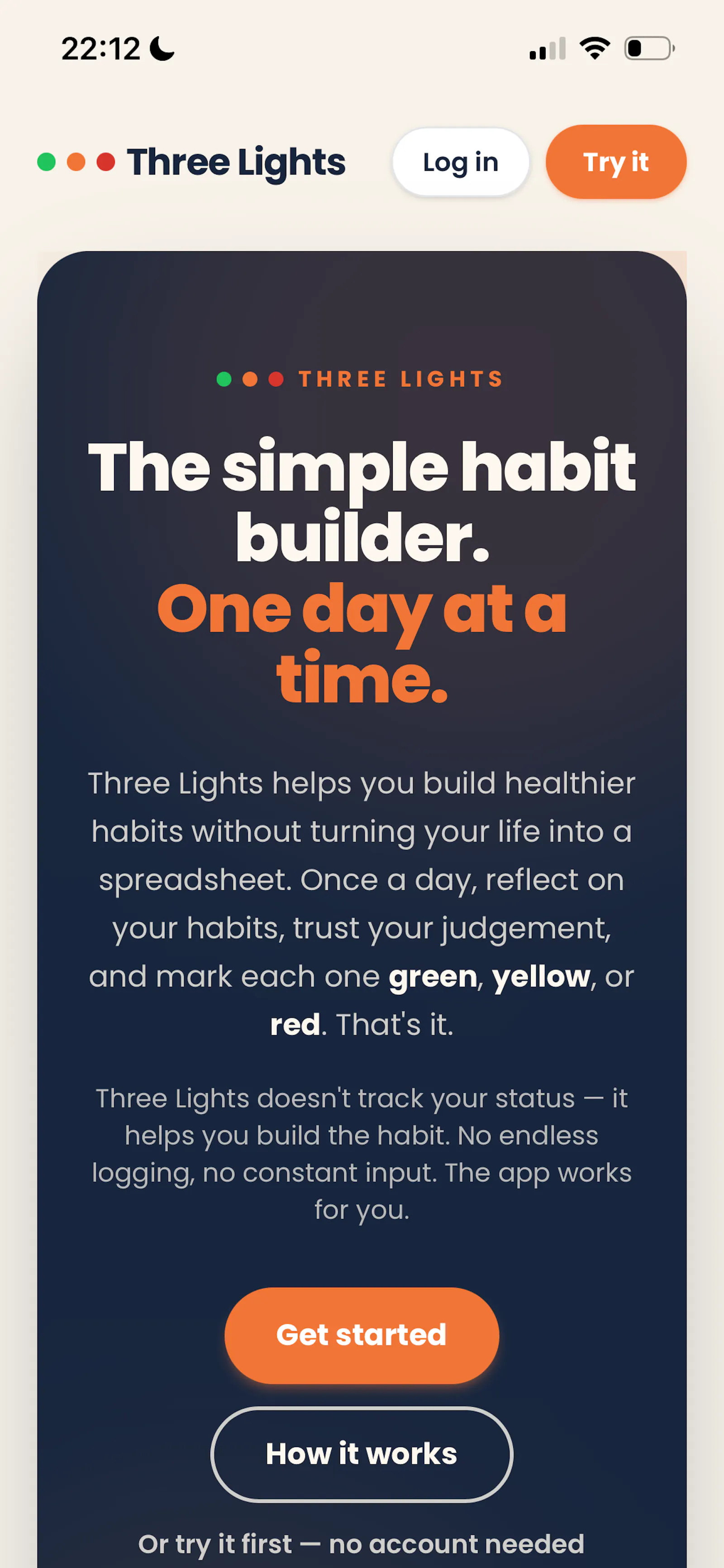 Three Lights screenshot 3