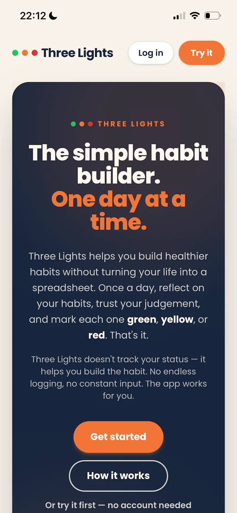 Three Lights screenshot 3