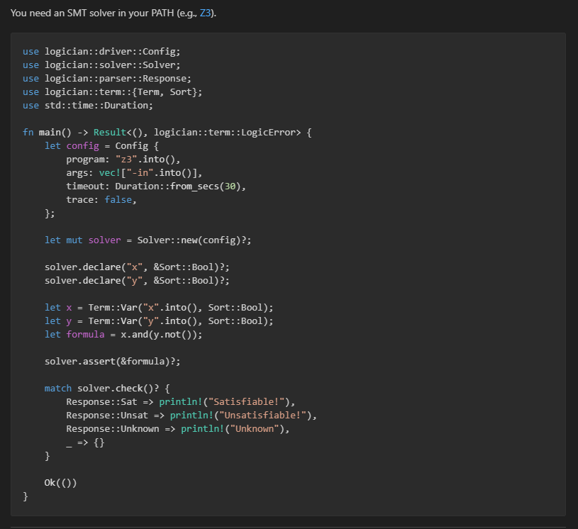 Logician - Screenshot 2 showing product features and functionality