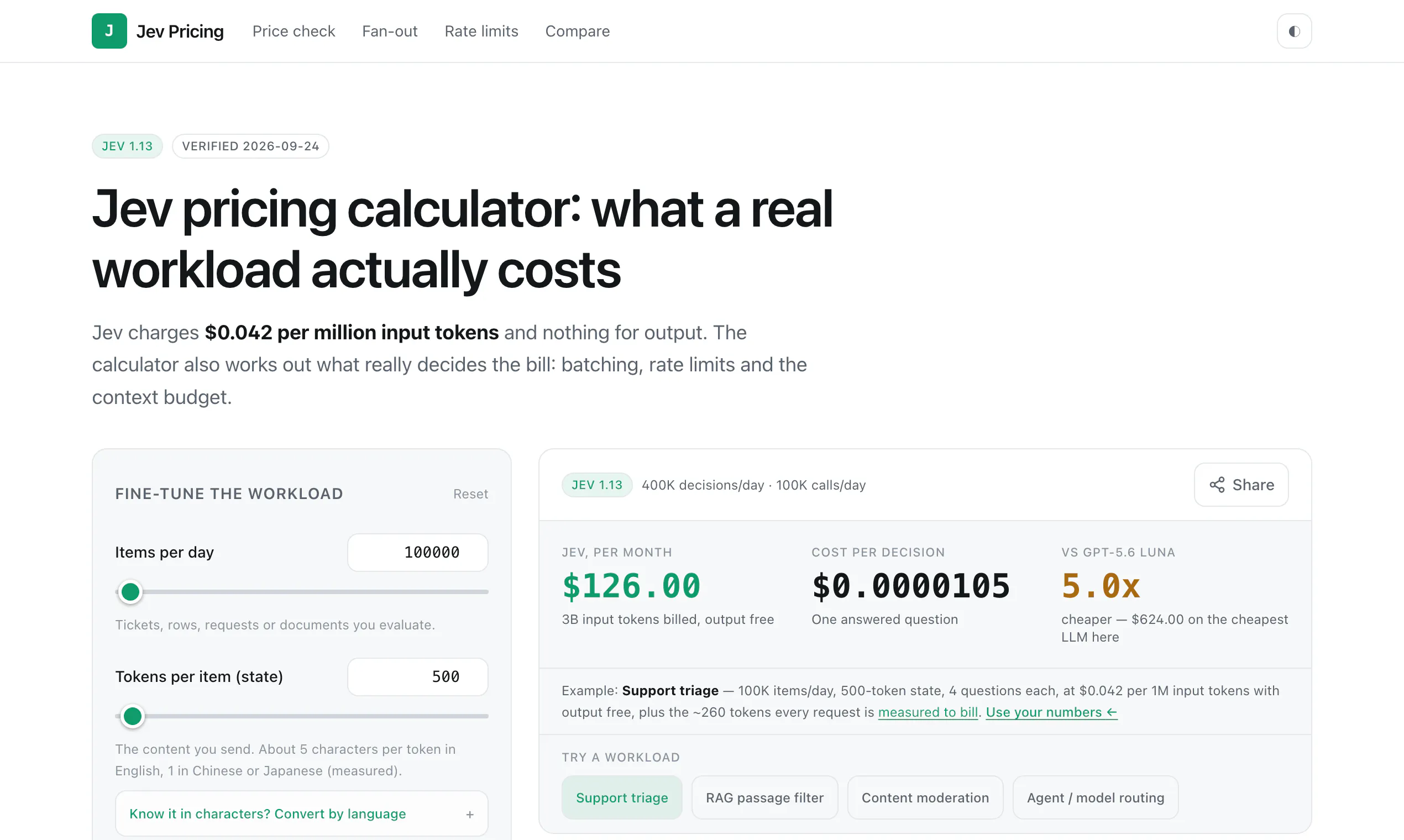 Jev Pricing gallery image