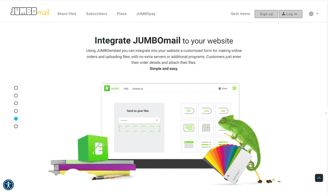 JUMBOmail gallery image