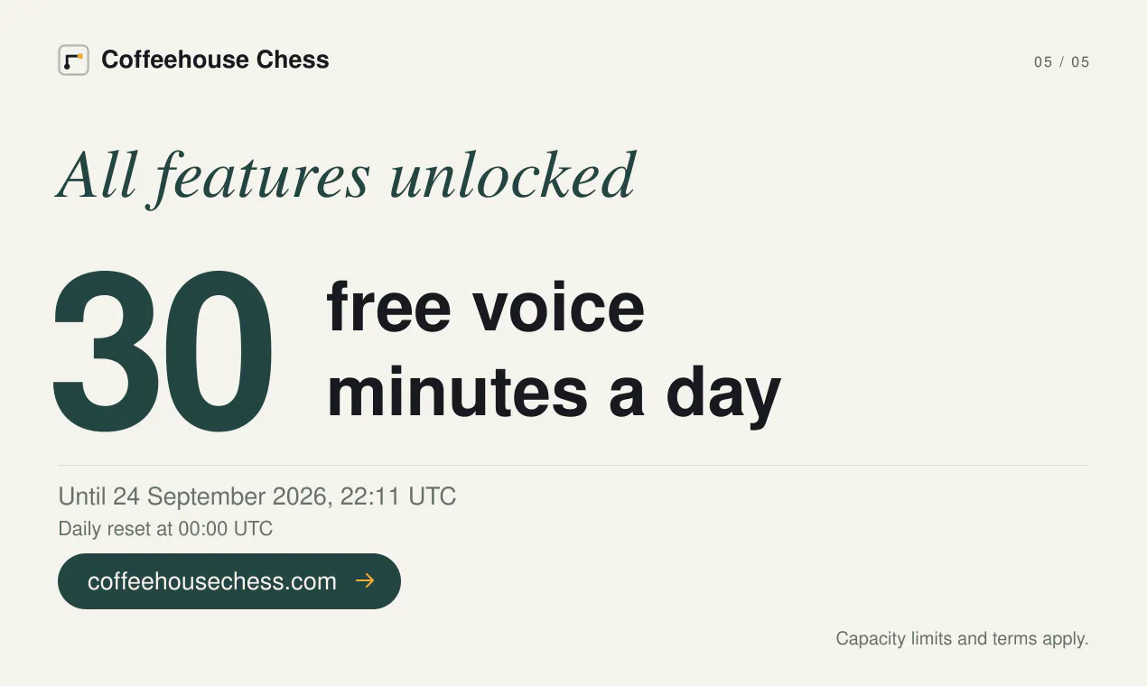 Coffeehouse Chess gallery image