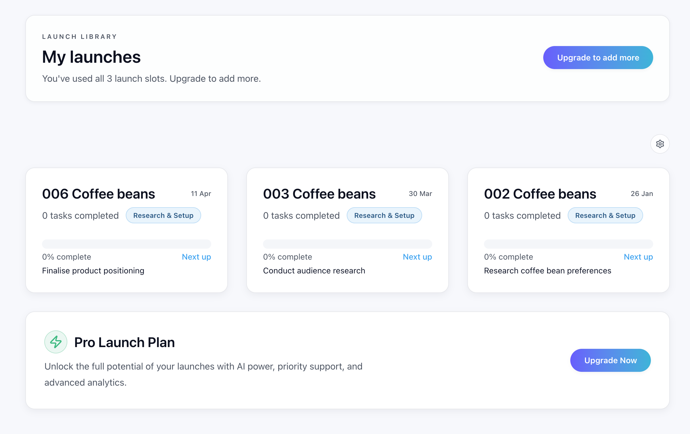 ClearLaunch - Screenshot 5 showing product features and functionality