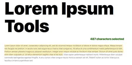 Lorem Tools gallery image