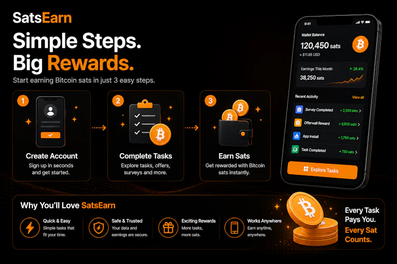 SatsEarn: Stack Sats, Not Excuses screenshot 9