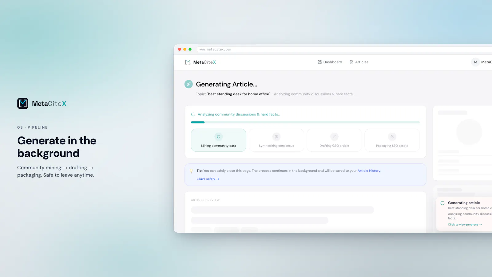 MetaCiteX screenshot 4