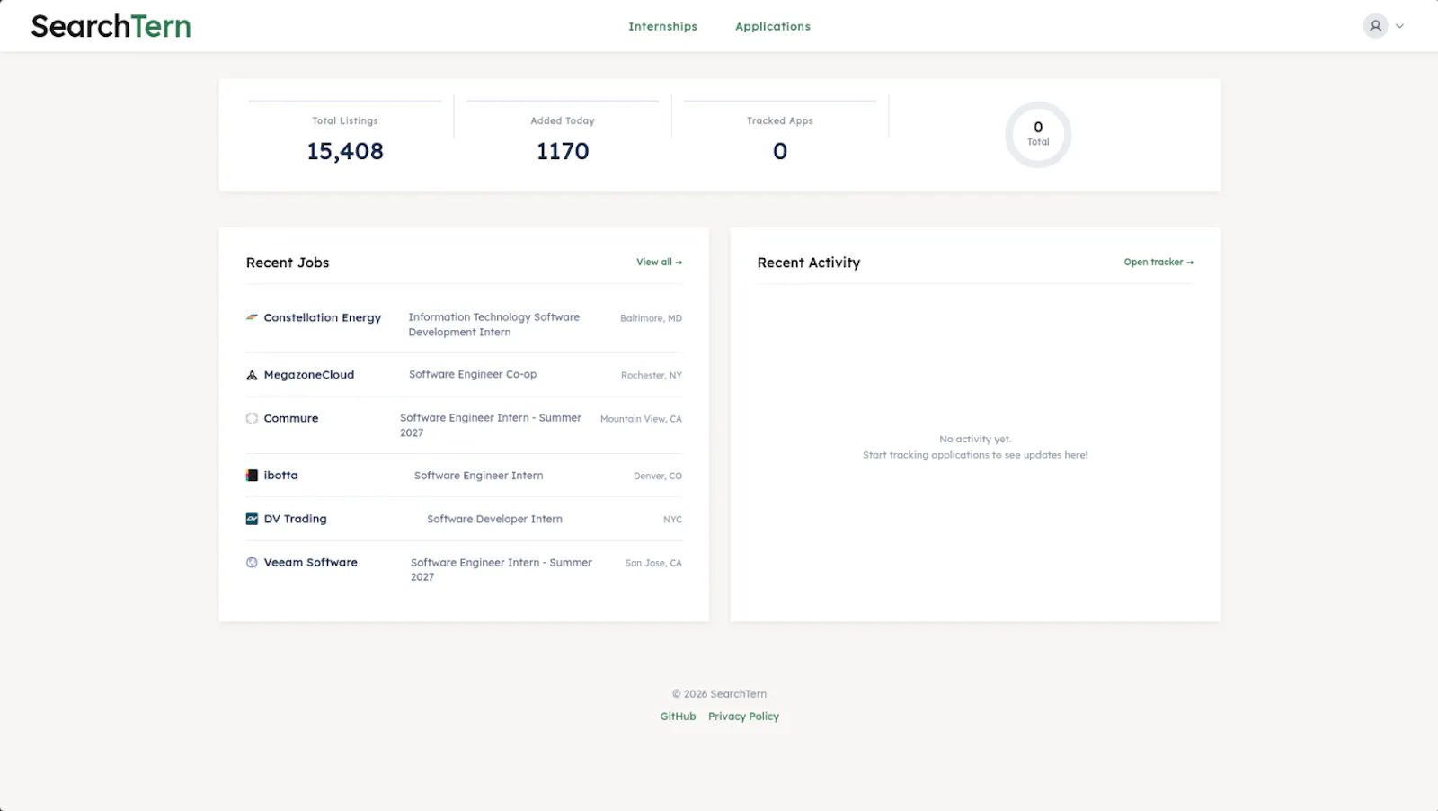 SearchTern screenshot 1