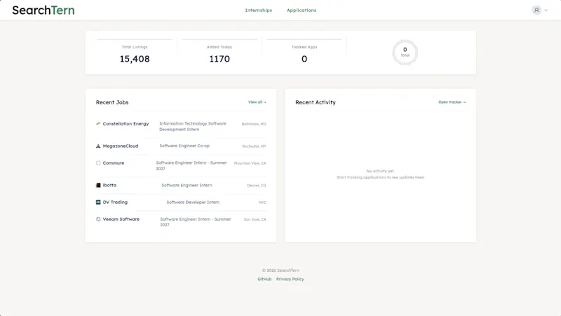 SearchTern screenshot 1