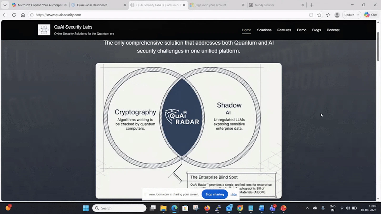QuAi Radar screenshot 1 (video preview)