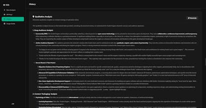 Strategic Channel Analyzer gallery image