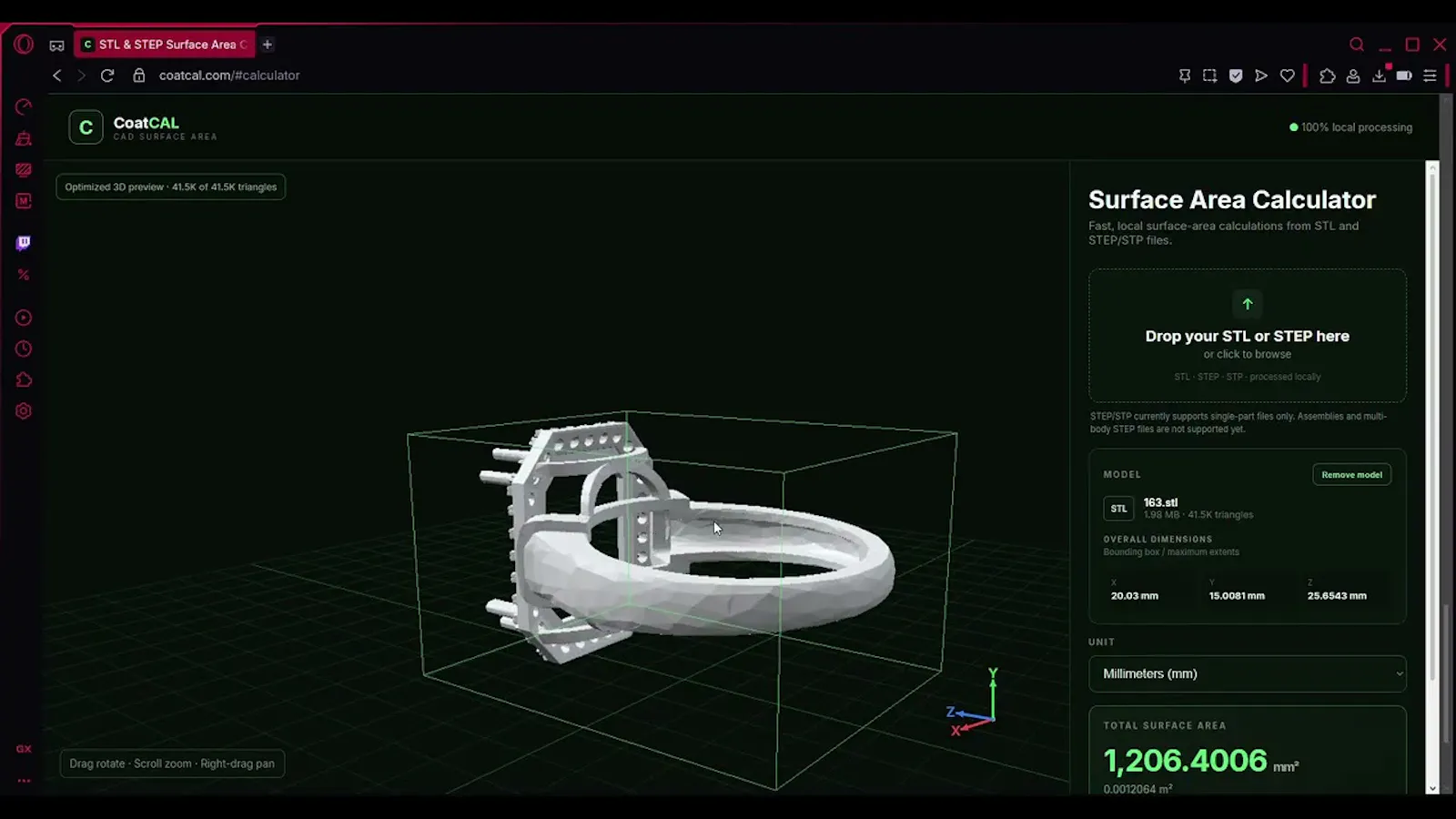 CoatCAL screenshot 1 (video preview)
