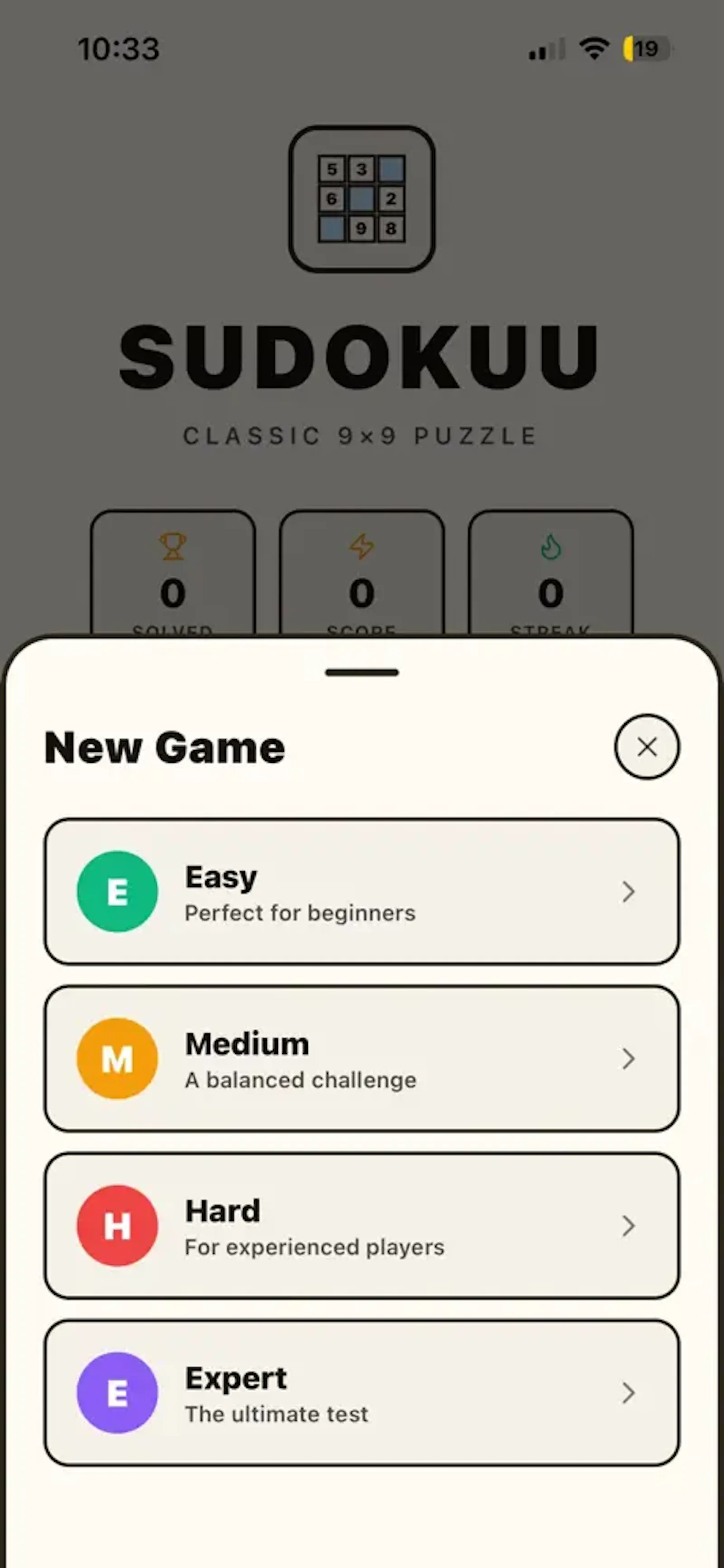 Sudokuu Puzzle Game screenshot 2