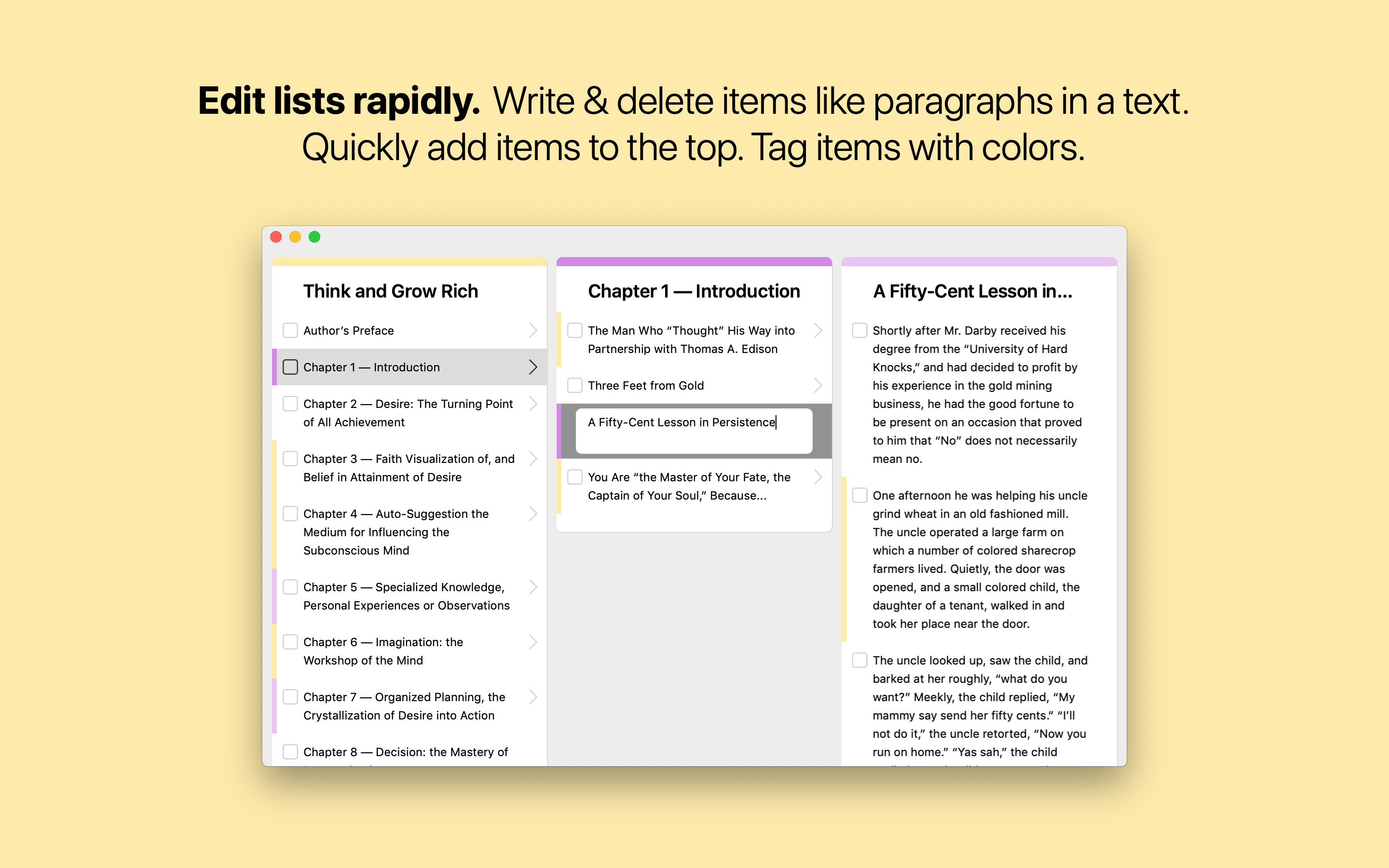 Flowlist gallery image