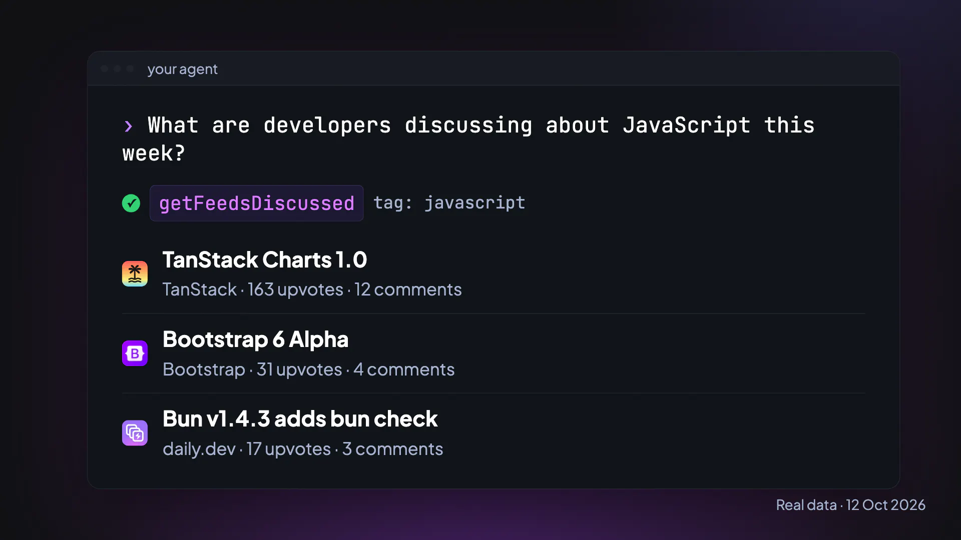 daily.dev, now for your agent gallery image