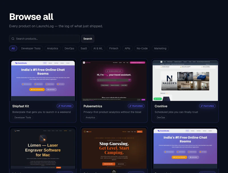 LaunchLog screenshot 5