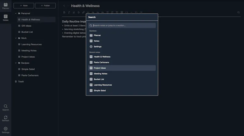 Perga screenshot 3
