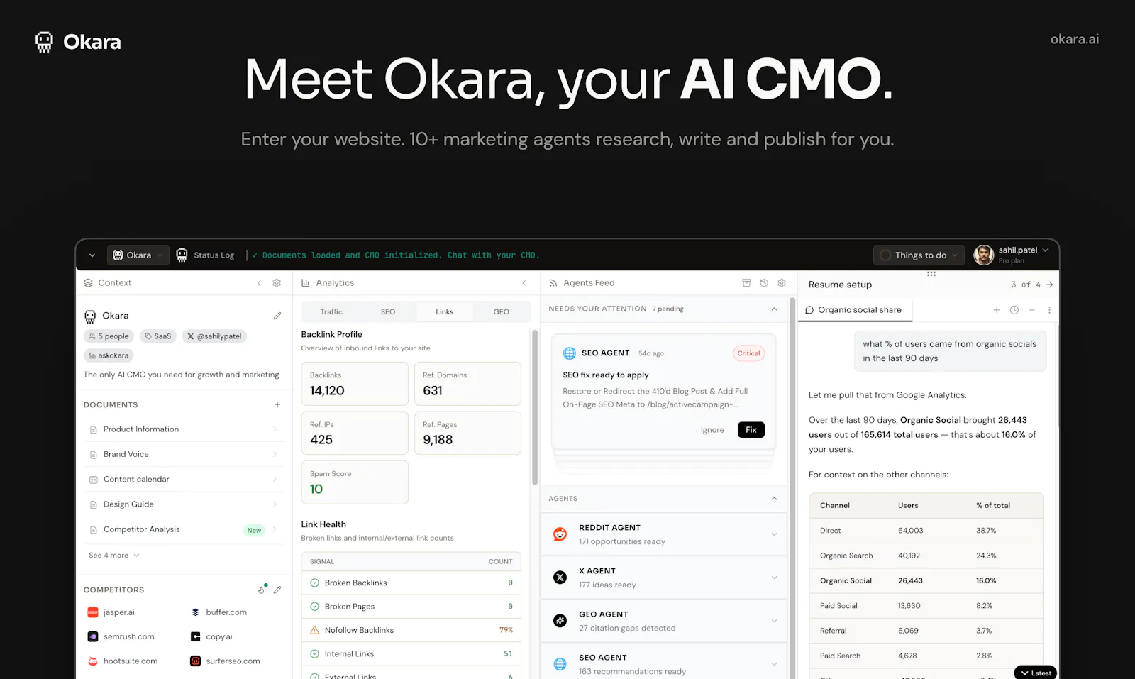 Okara screenshot 2