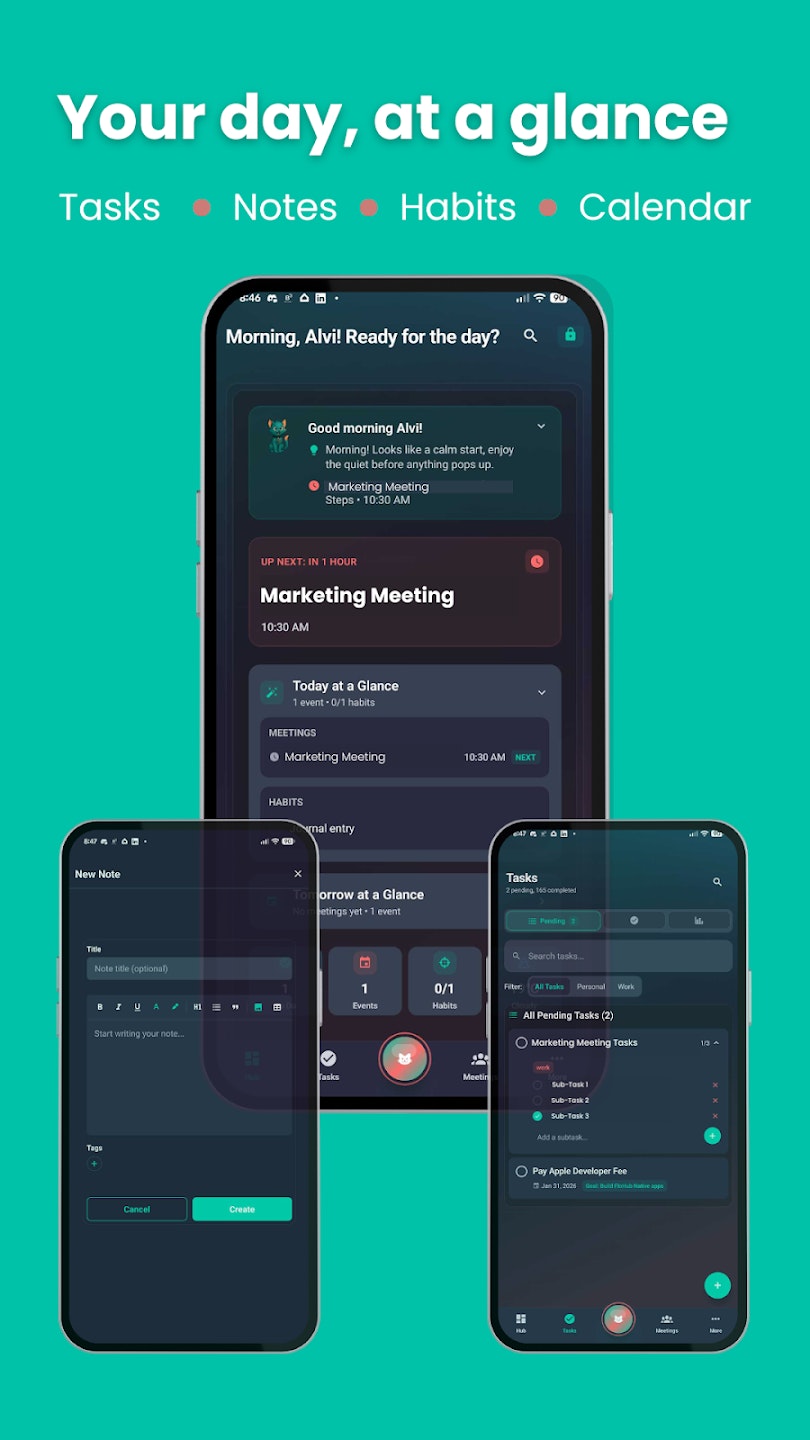 FloHub - Main product screenshot demonstrating key features and user interface